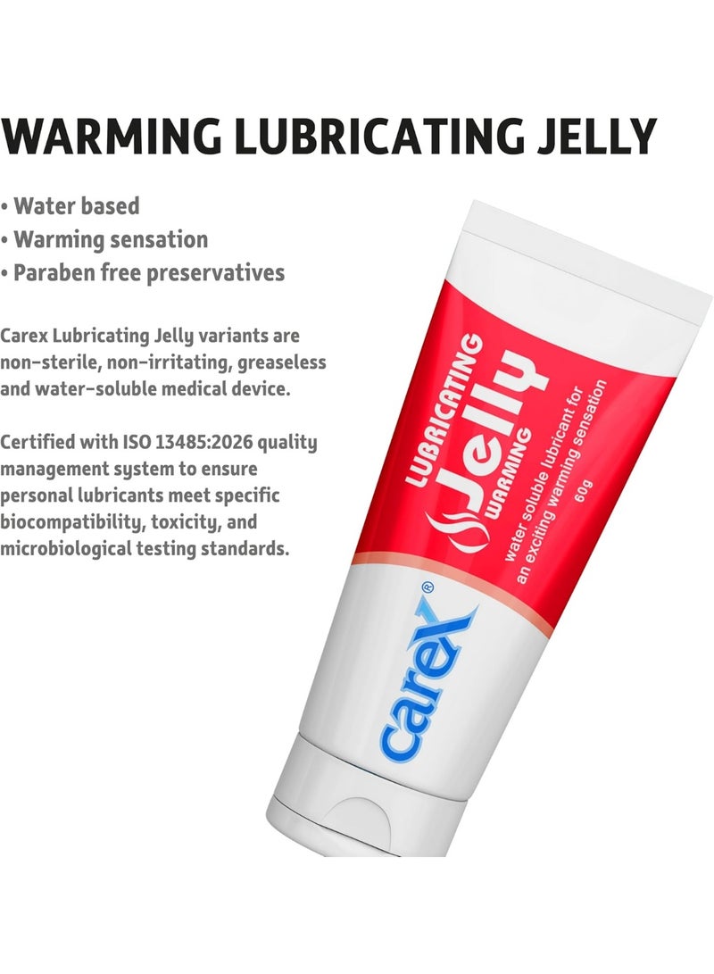 careX Lubricating Warming Jelly 60 G - Image 5